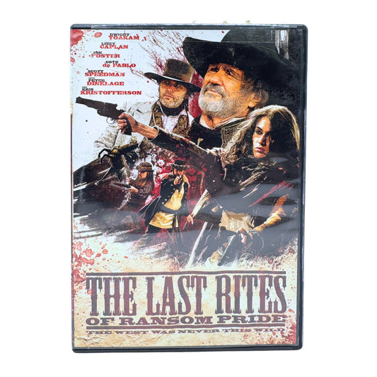 Last Rites of Ransom Pride (DVD) Lizzy Caplan Western