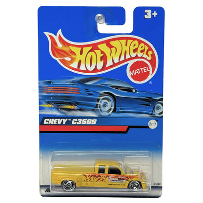 Hot Wheels 1990s Release 1988 Customized Chevy C3500 1:64 Diecast V2