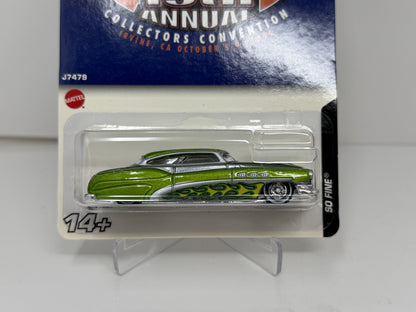 Hot Wheels 2005 19th Annual Collectors Convention So Fine 1:64 Diecast
