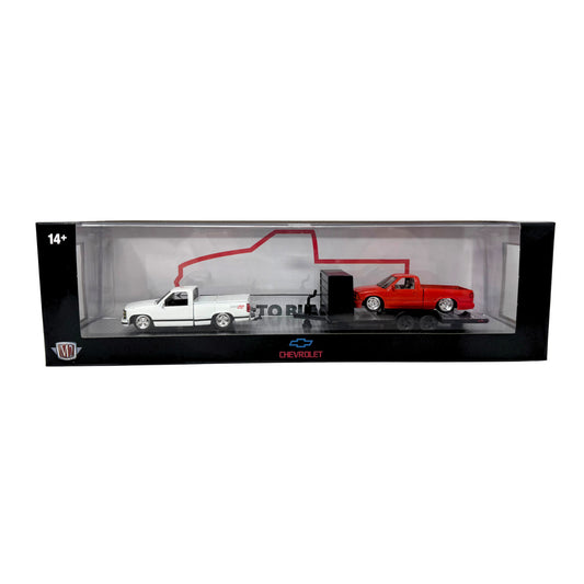 M2 Machines Chevrolet Chevrolet S10 Custom & Chevrolet C1500 SS 454 1:64 Diecast