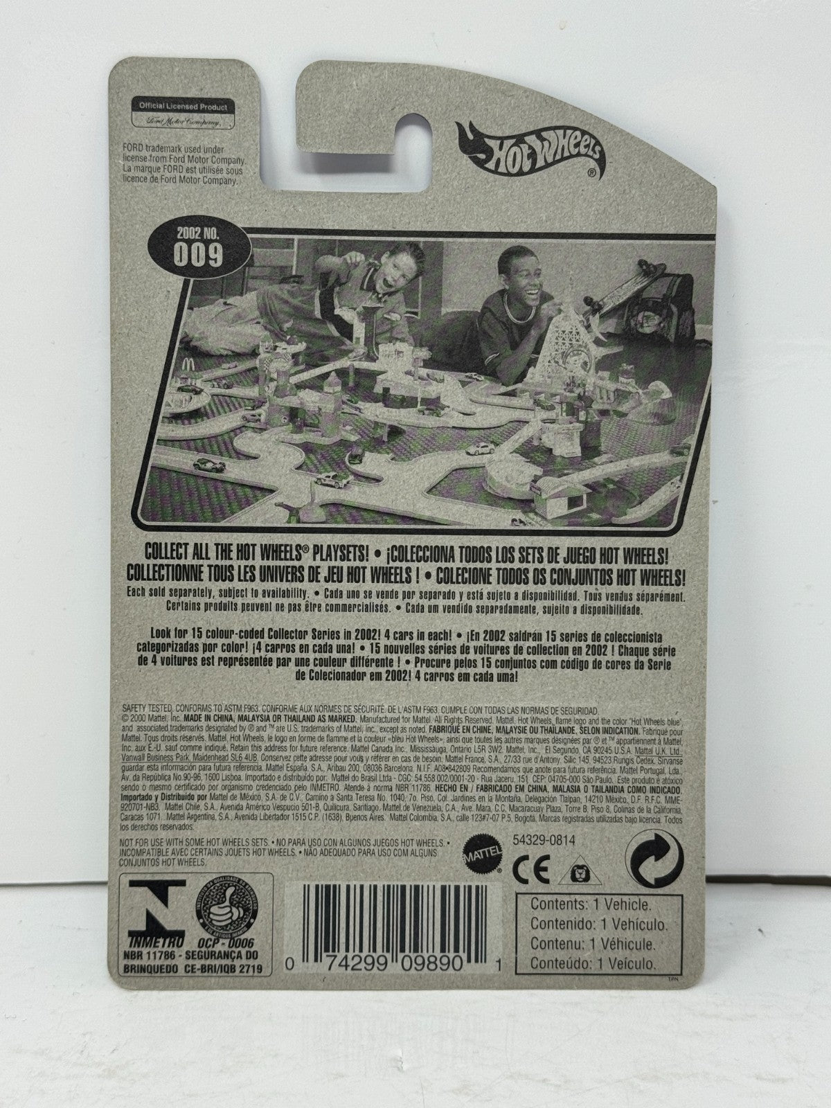 Hot Wheels T-Hunt 1940 Ford Pickup 1:64 Diecast Real Riders