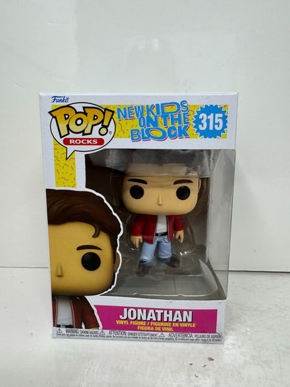 Funko Pop! Rocks New Kids On The Block Jonathan #315 Vinyl Figure NKOTB