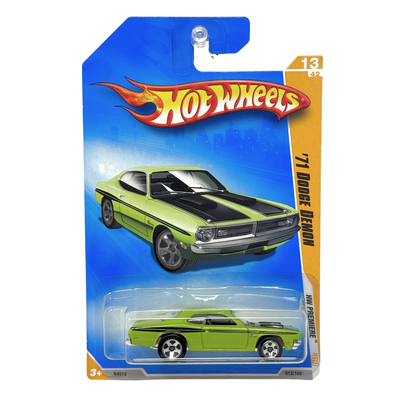 Hot Wheels Premiere 1971 Dodge Demon 1:64 Diecast Green