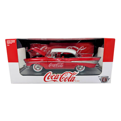 M2 Machines 1957 Chevrolet Bel Air Hardtop Coca-Cola 1:24 Diecast