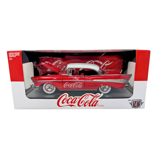 M2 Machines 1957 Chevrolet Bel Air Hardtop Coca-Cola 1:24 Diecast