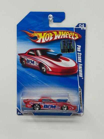 Hot Wheels Performance Pro Stock Firebird 1:64 Diecast Factory Sealed Red