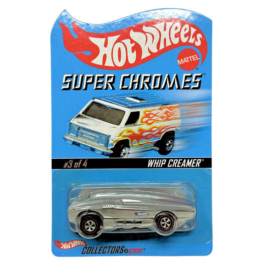 Hot Wheels Red Line Club RLC Whip Creamer Super Chromes Fantasy Cars 1:64 Diecast 2003