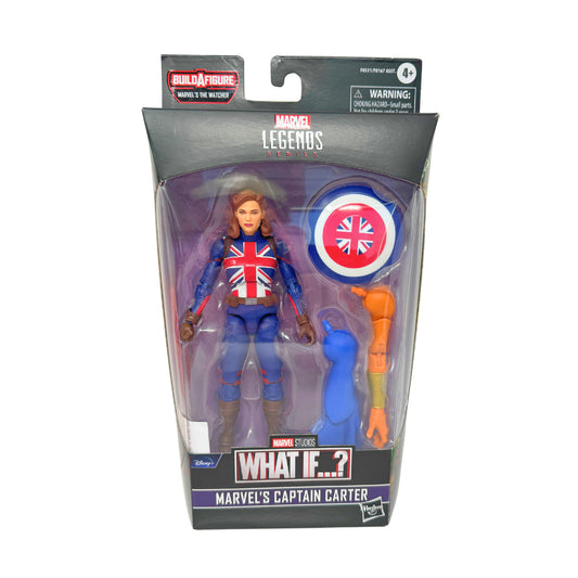 Marvel Legends What If…? Captain Carter Action Figure w/ The Watcher BAF Piece