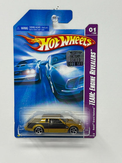 Hot Wheels Engine Revealer 1987 Buick Grand National 1:64 Diecast Factory Sealed