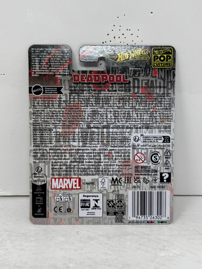 Hot Wheels Premium Marvel Deadpool Scooter 1:64 Diecast