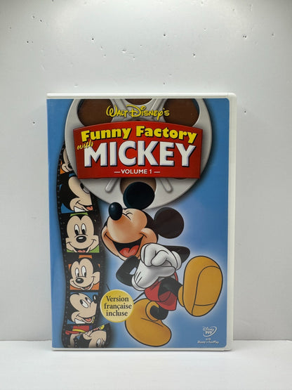 Funny Factory With Mickey (DVD) Mickey Mouse Kids Disney