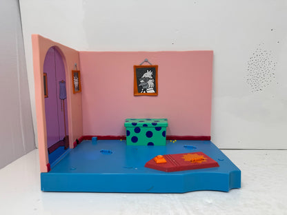Simpsons World of Springfield Original Simpson's Now & Then Playmates Diorama