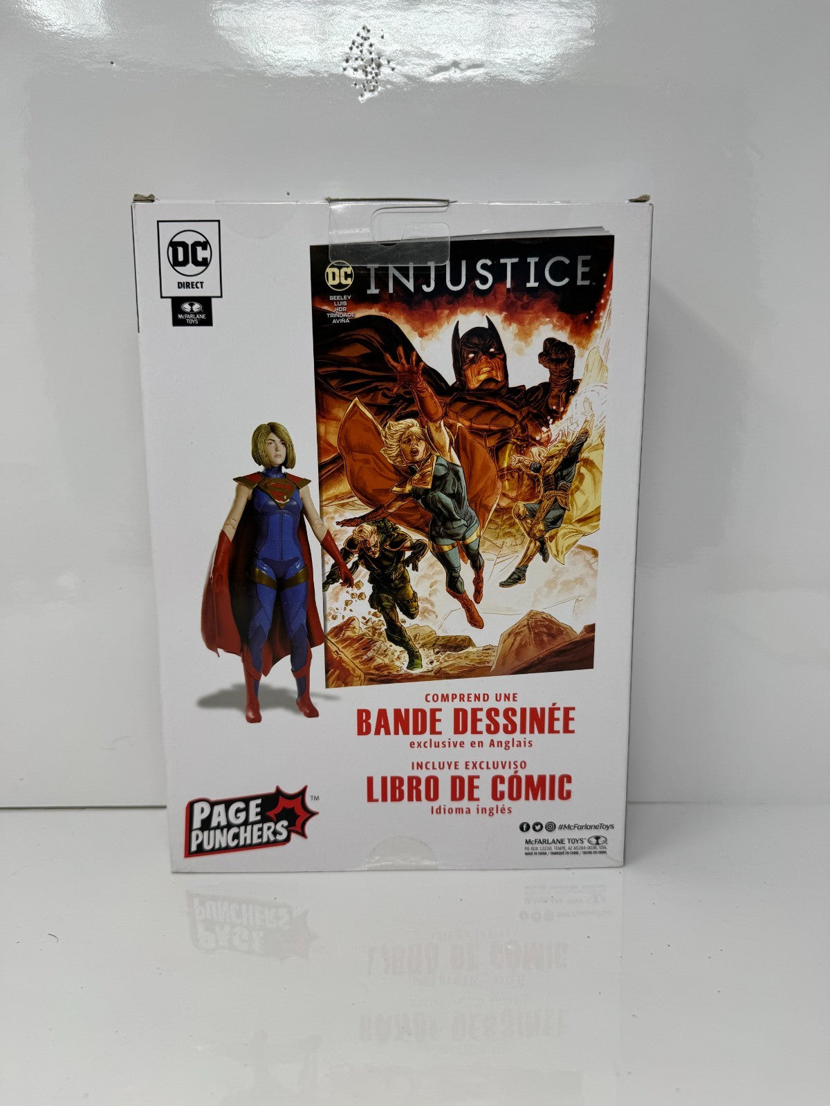 McFarlane DC Direct Page Punchers Injustice 2 Supergirl Action Figure