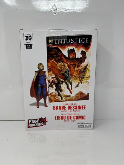 McFarlane DC Direct Page Punchers Injustice 2 Supergirl Action Figure