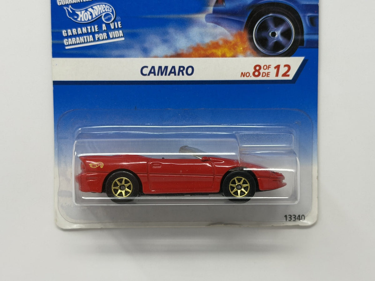 Hot Wheels Chevrolet Camaro Convertible 1:64 Diecast Red