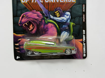Hot Wheels Masters of the Universe Cadillac Funny Car 1:64 Diecast Real Riders
