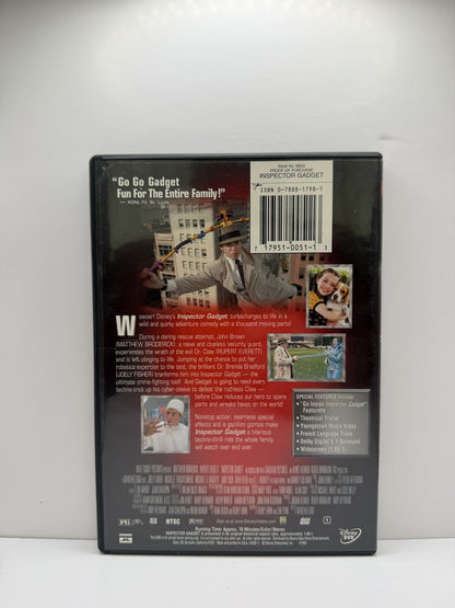 Inspector Gadget (DVD) Matthew Broderick Disney Comedy