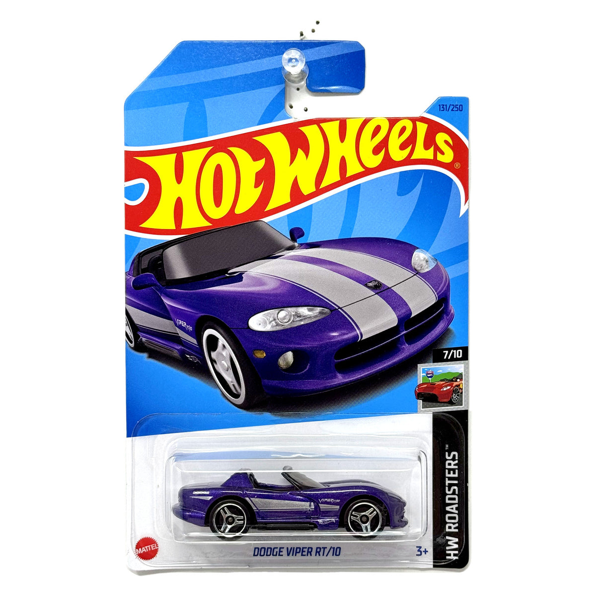 Hot Wheels HW Roadsters Dodge Viper RT-10 Purple 1:64 Diecast