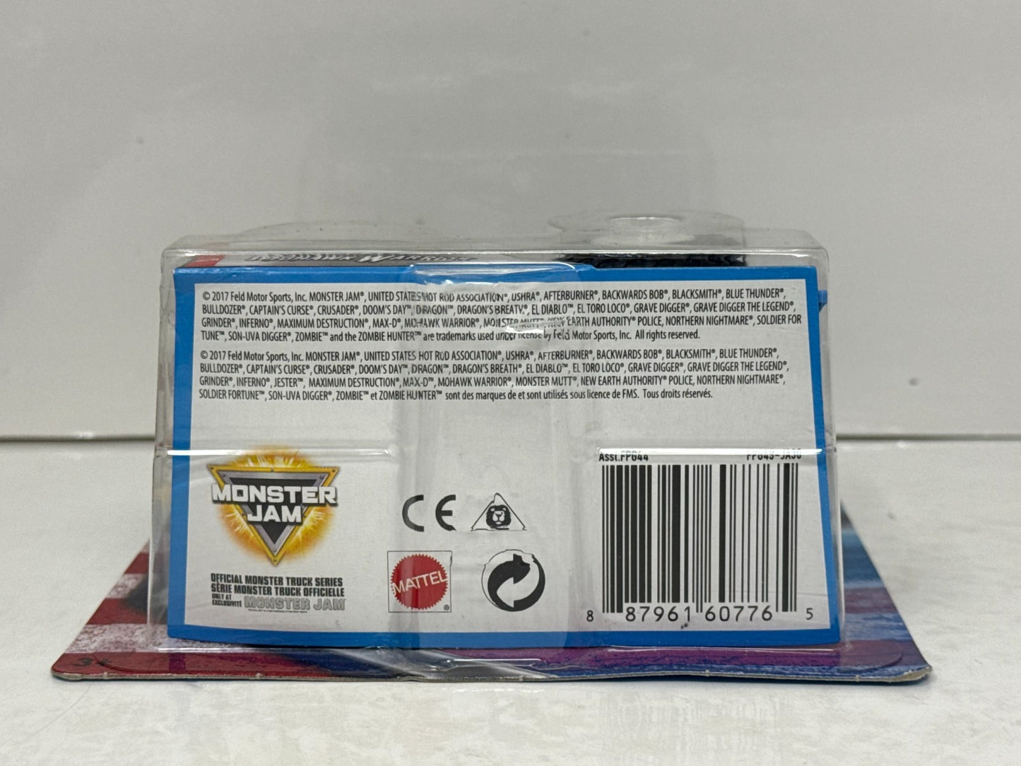 Hot Wheels Monster Jam Stars and Stripes Mohawk Warrior 1:64 Diecast