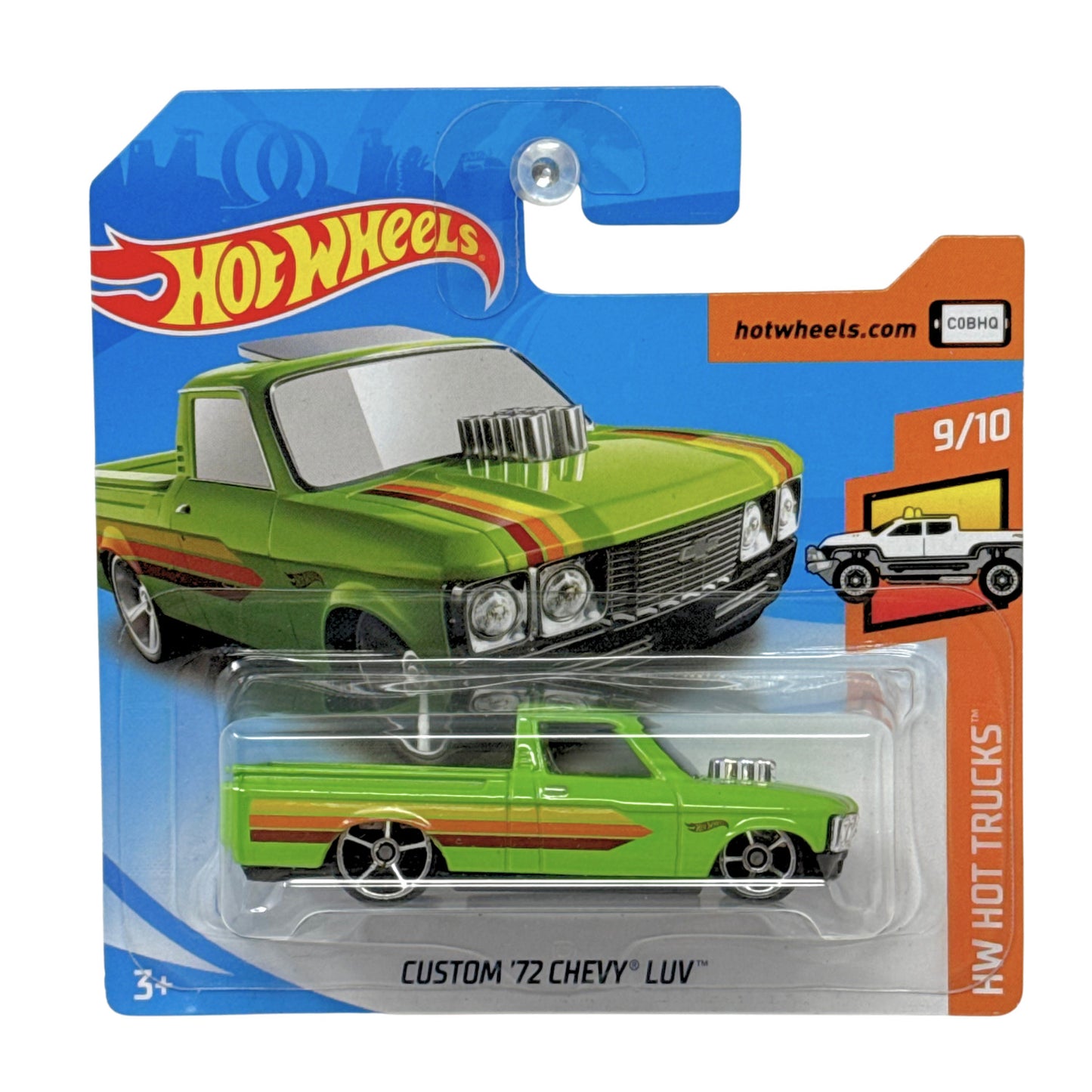Hot Wheels HW Hot Trucks Custom 1972 Chevy LUV 1:64 Diecast Short Card