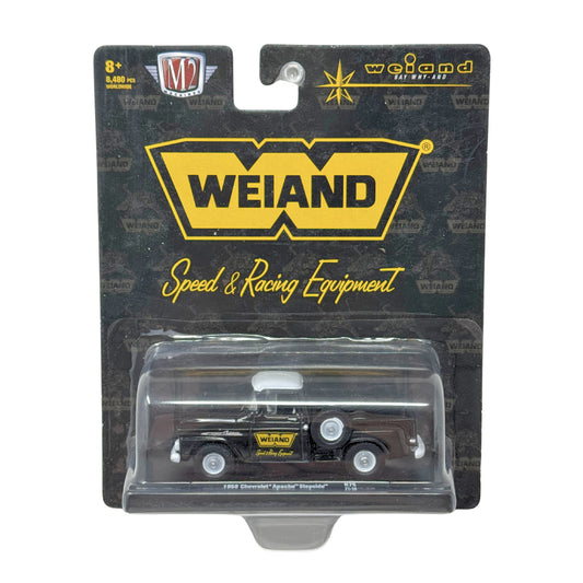 M2 Machines Weiand 1958 Chevrolet Apache Stepside 1:64 Diecast