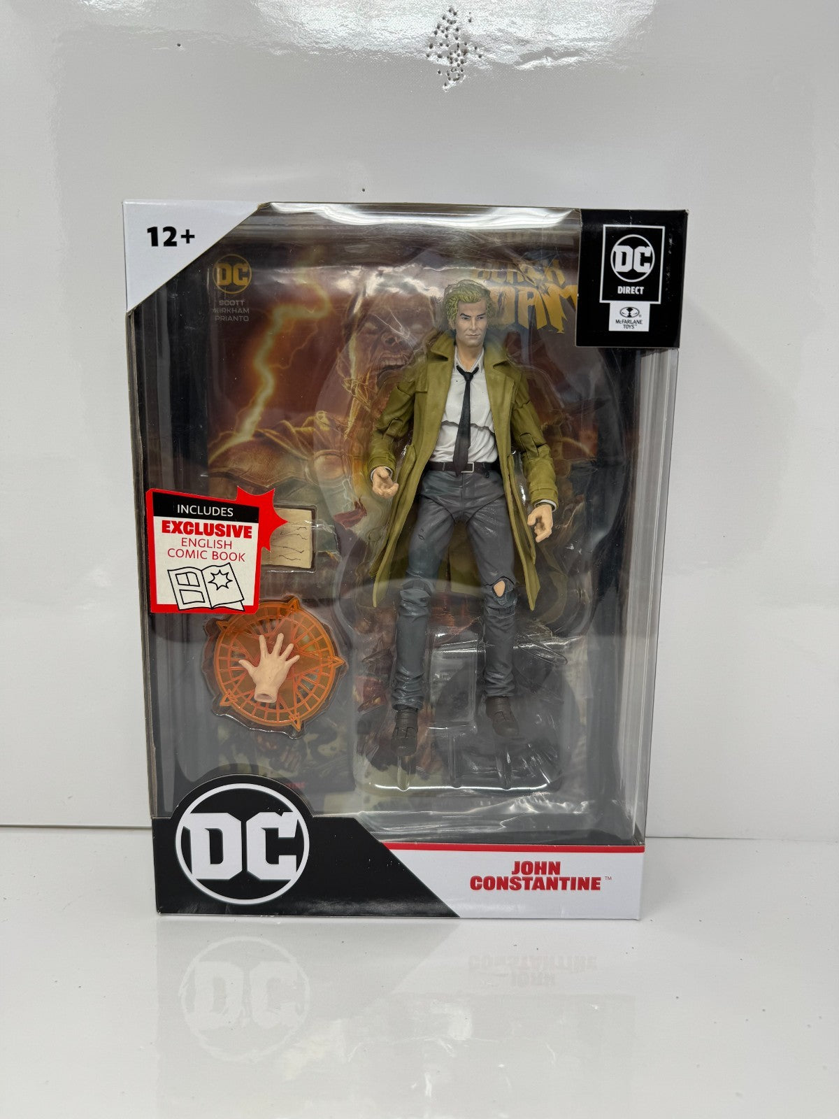 McFarlane DC Direct Page Punchers Black Adam John Constantine Action Figure