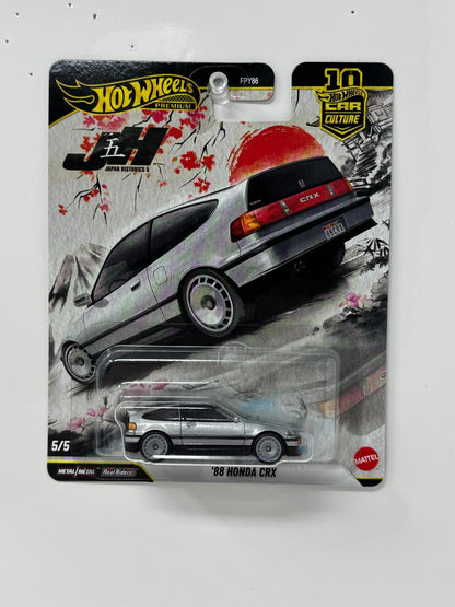 Hot Wheels Premium Japan Historics 5 1988 Honda CRX 1:64 Diecast