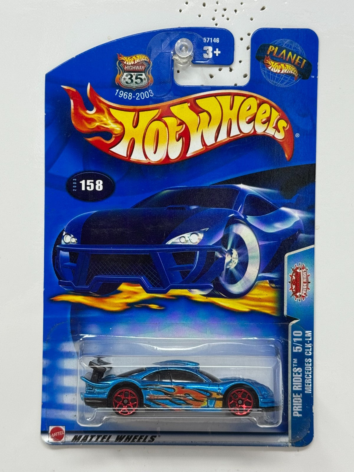 Hot Wheels Pride Rides Mercedes CLK-LM 1:64 Diecast
