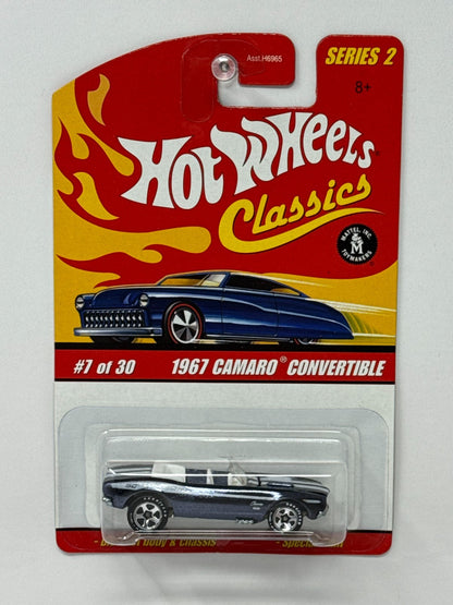 Hot Wheels Classics 1967 Camaro Convertible Series 2 1:64 Diecast