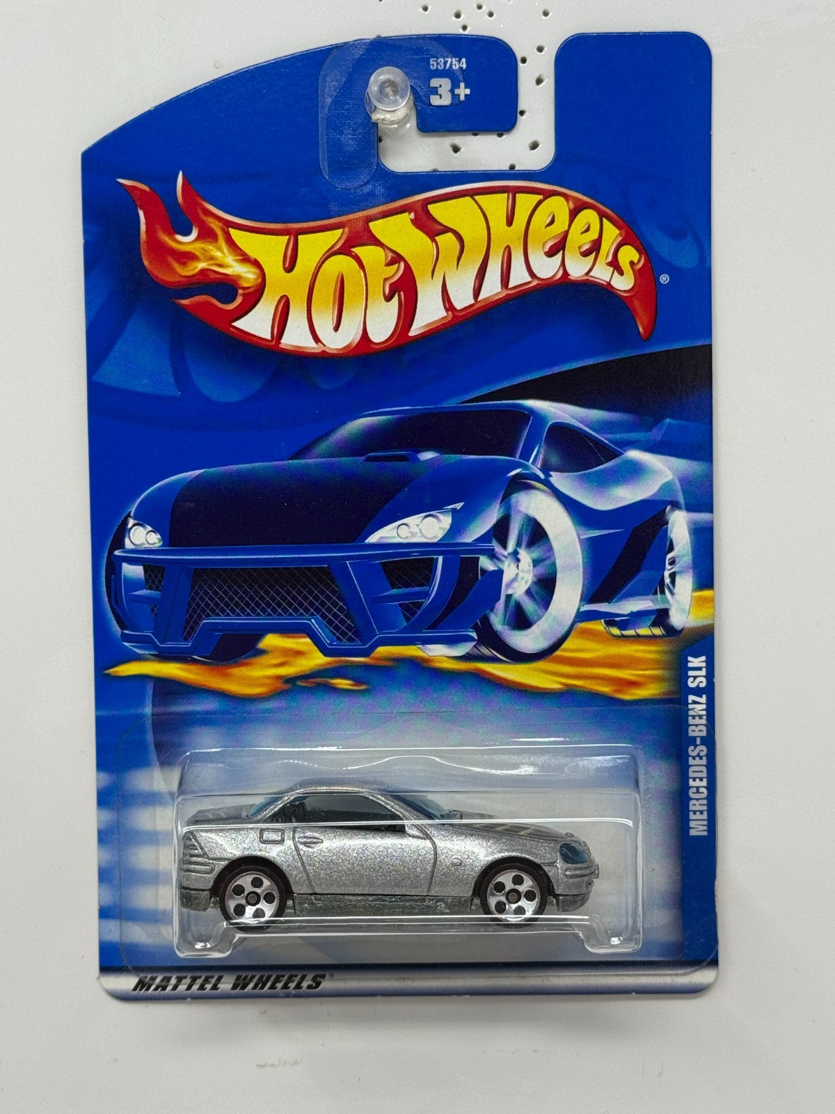 Hot Wheels Mercedes-Benz SLK 1:64 Diecast Silver