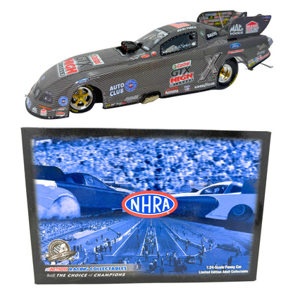 Action NHRA John Force Castrol 2008 Mustang Carbon Fiber 1:24 Diecast