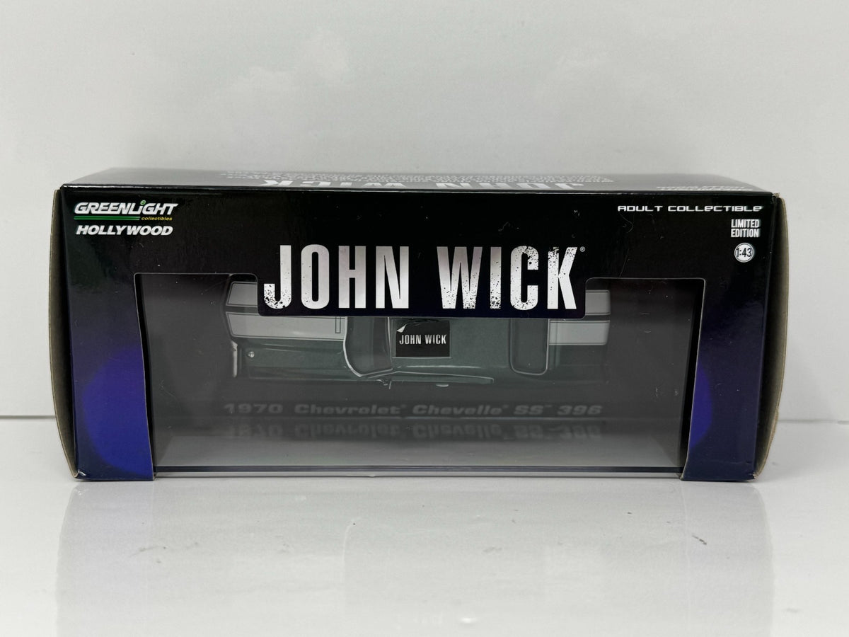 Greenlight Hollywood John Wick 1970 Chevrolet Chevelle SS 396 1:43 Diecast