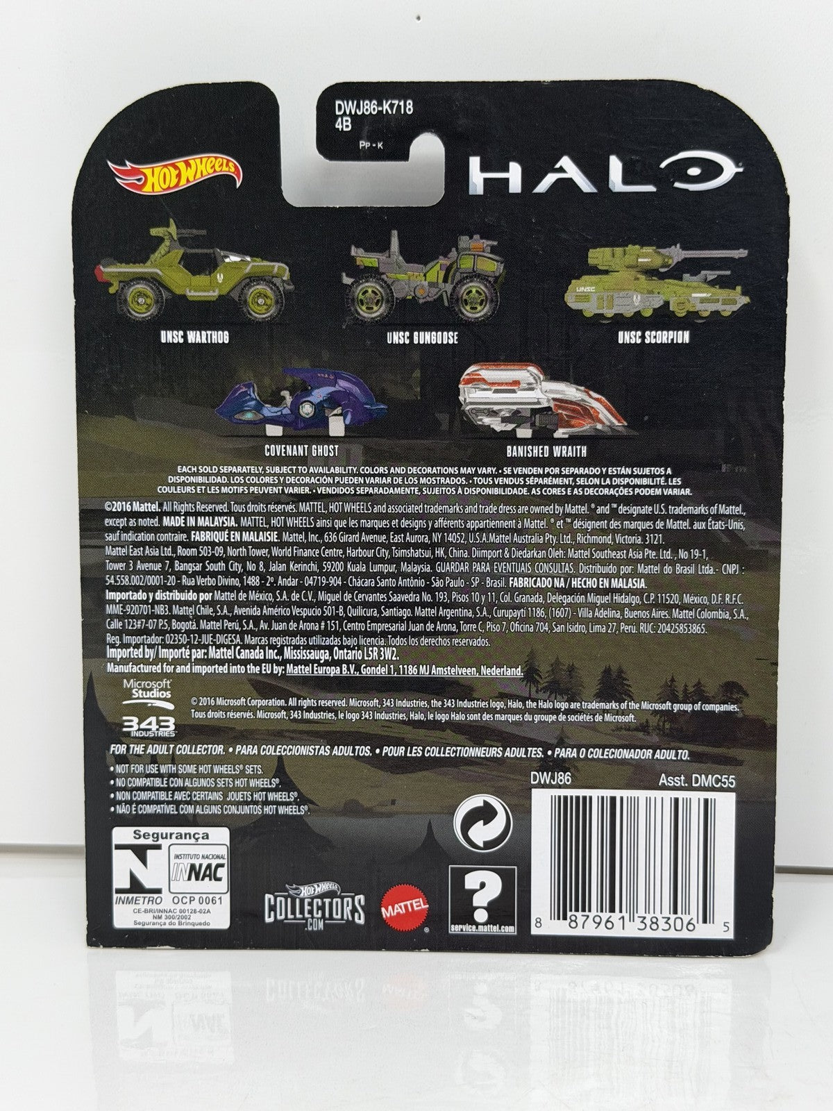 Hot Wheels Retro Entertainment Halo UNSC Warthog 1:64 Diecast