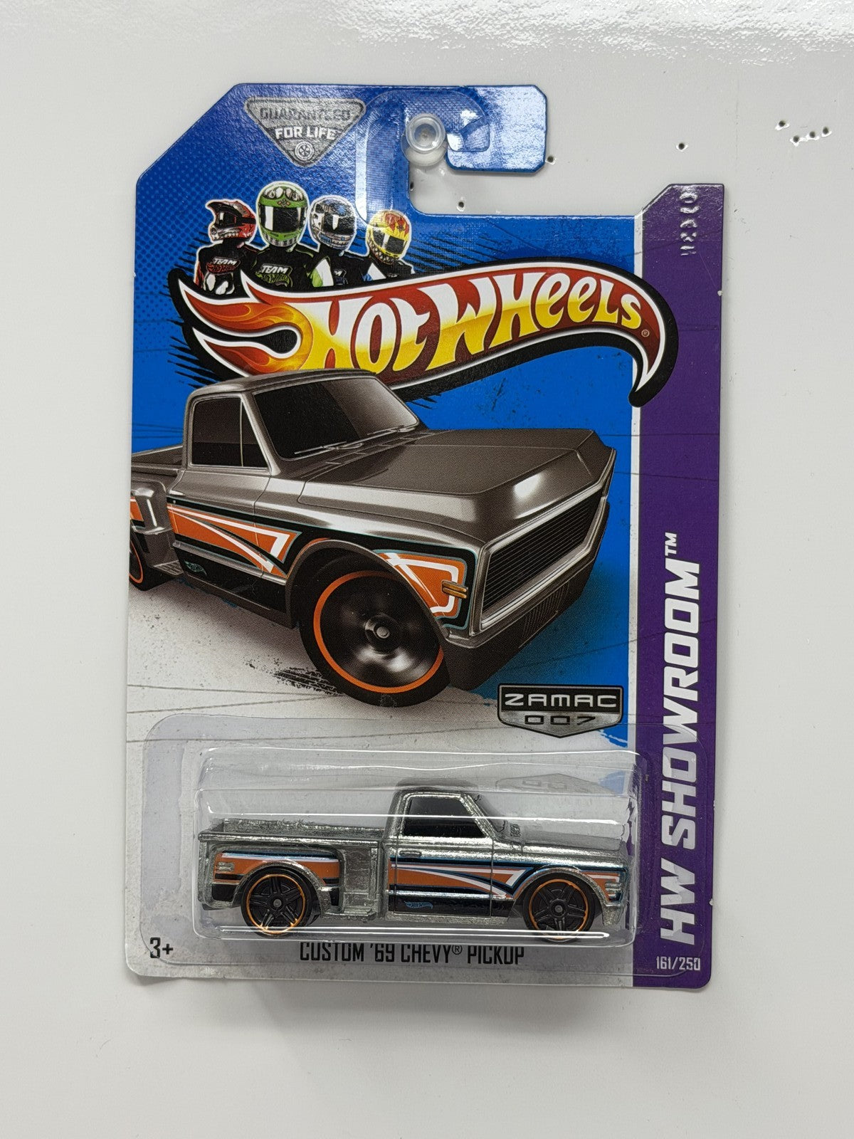 Hot Wheels ZAMAC HW Showroom Custom 1969 Chevy Pickup 1:64 Diecast
