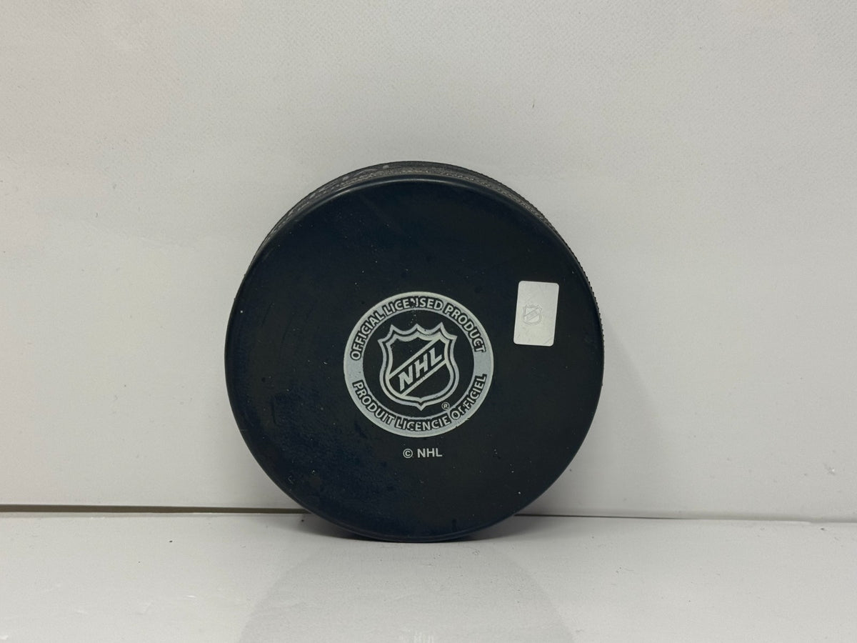 Ken Wregget Toronto Maple Leafs Signed NHL Autograph Puck Silver Auto
