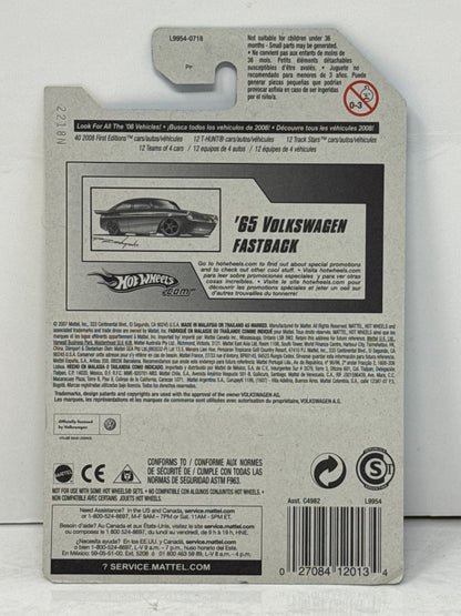 Hot Wheels 2008 First Editions 1965 Volkswagen Fastback 1:64 Diecast