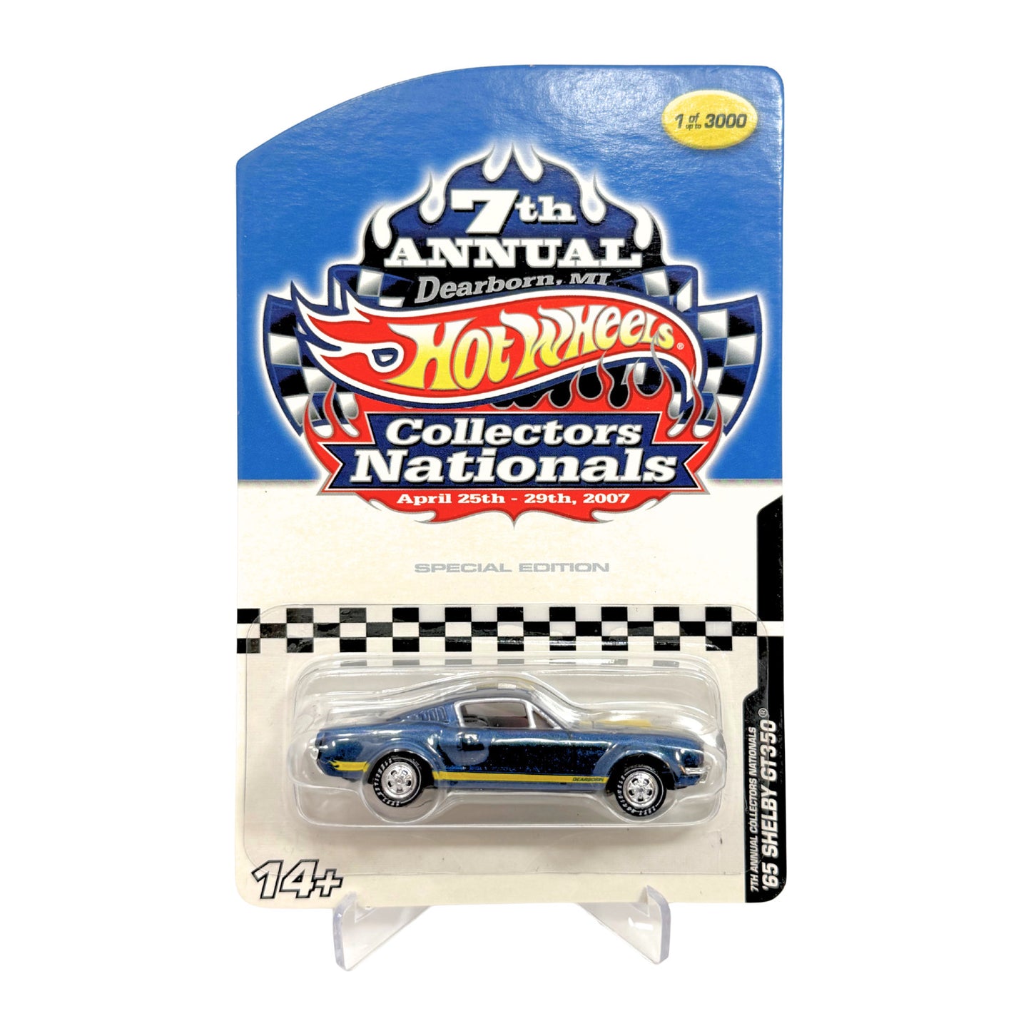 Hot Wheels 2007 7th Collectors Nationals 1965 Shelby GT350 1:64 Diecast
