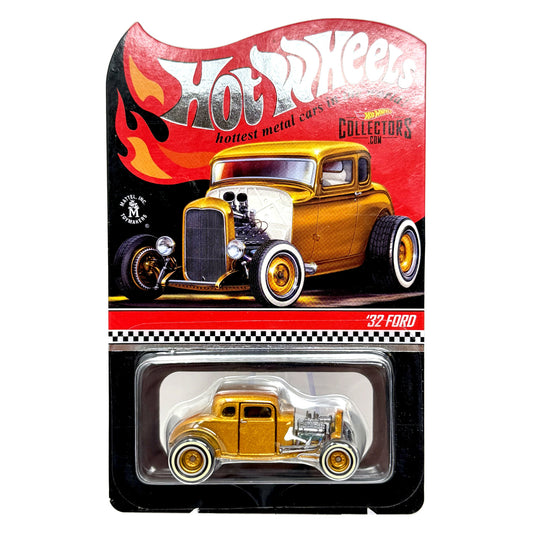 Hot Wheels Collectors 1932 Ford Limited Edition 1:64 Diecast Gold