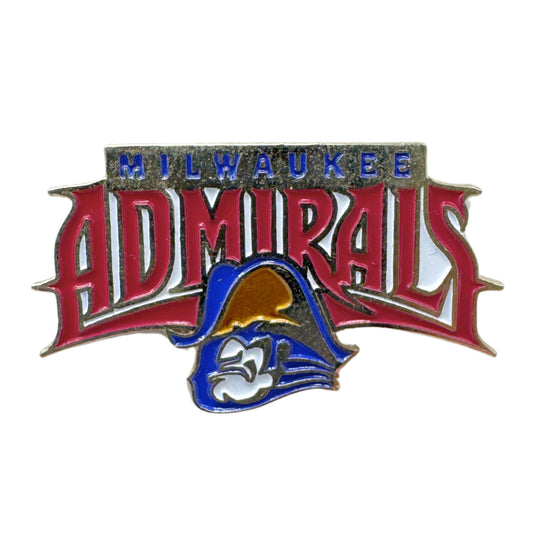 Milwaukee Admirals AHL Hockey Team Logo Lapel Pin UDT1