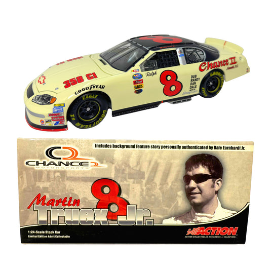 Action NASCAR Martin Truex Jr #8 Chance 2 2003 Monte Carlo 1:24 Diecast