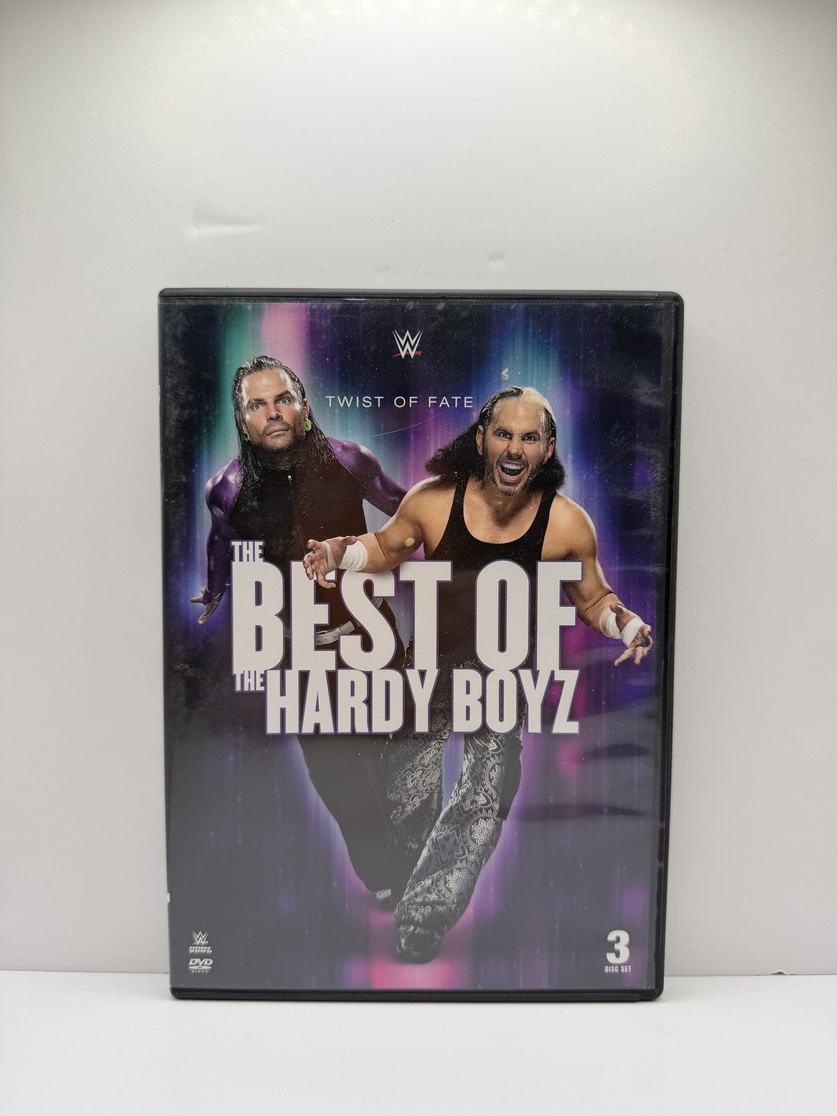 WWE Twist of Fate Best of The Hardy Boyz 3-Disc DVD Jeff Matt Wrestling