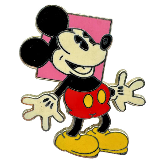 Disney Mickey Mouse Oh Mickey! Happy Mickey (Pink) Booster Trading Pin DC2S1