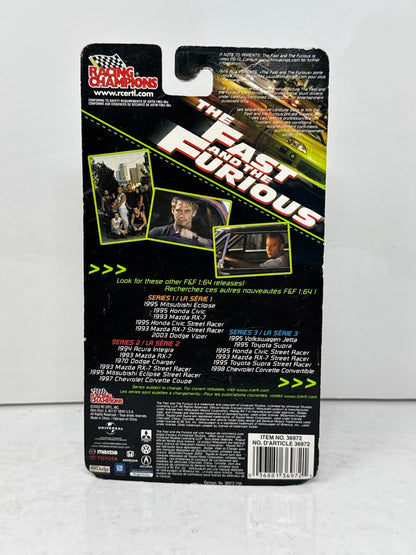 Racing Champions The Fast and the Furious 1995 Mitsubishi Eclipse 1:64 Diecast