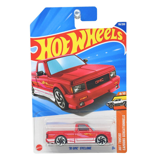 Hot Wheels Hot Trucks 1991 GMC Syclone 1:64 Diecast V2