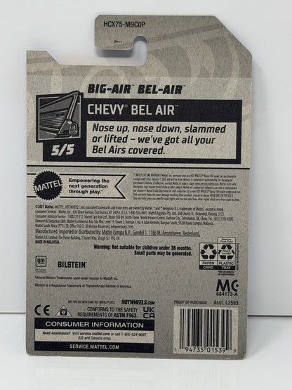 Hot Wheels Chevy Bel Air Big-Air Bel-Air Pink 1:64 Diecast U.S. Card