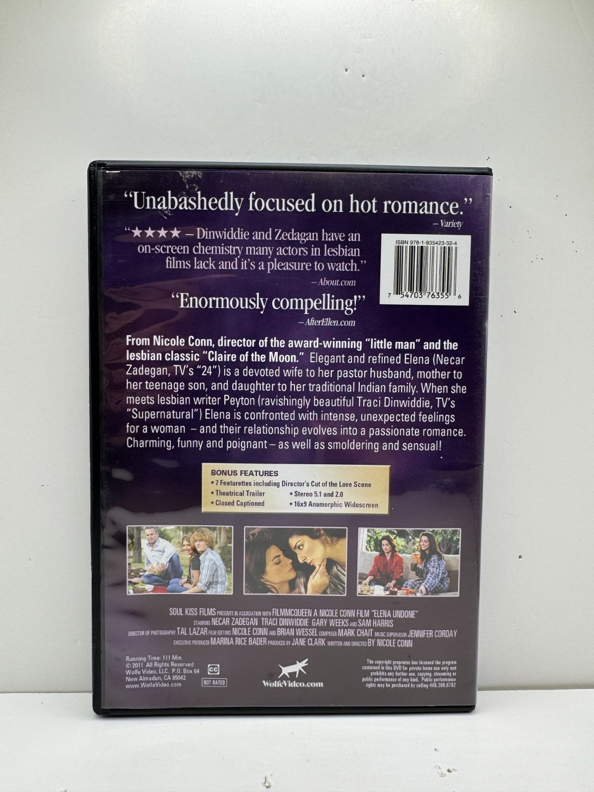 Elena Undone (DVD) LGBTQ Romantic Drama