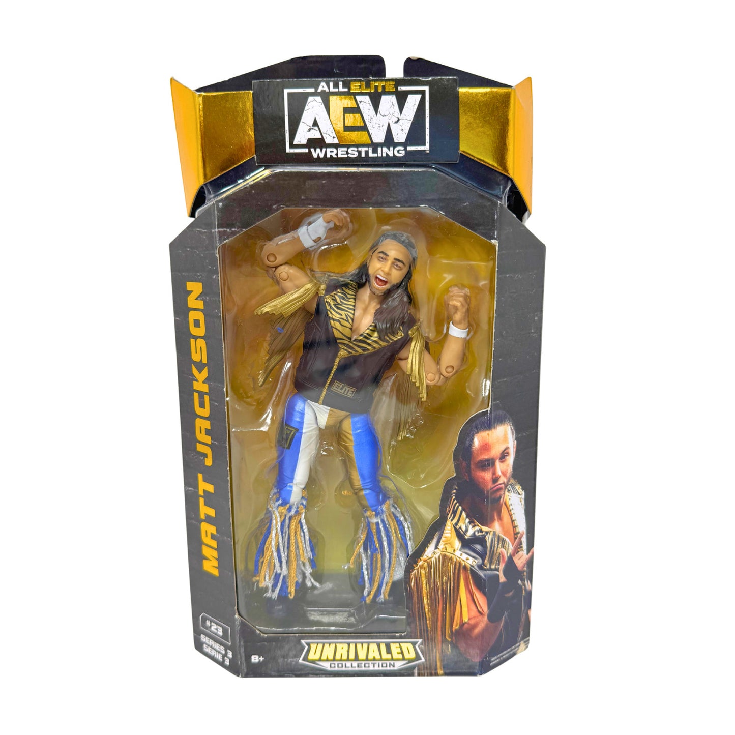 Jazwares AEW Unrivaled Series 3 Matt Jackson Action Figure