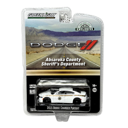 Greenlight Dodge 2015 Dodge Charger Absaroka Sheriff's Department 1:64 Diecast