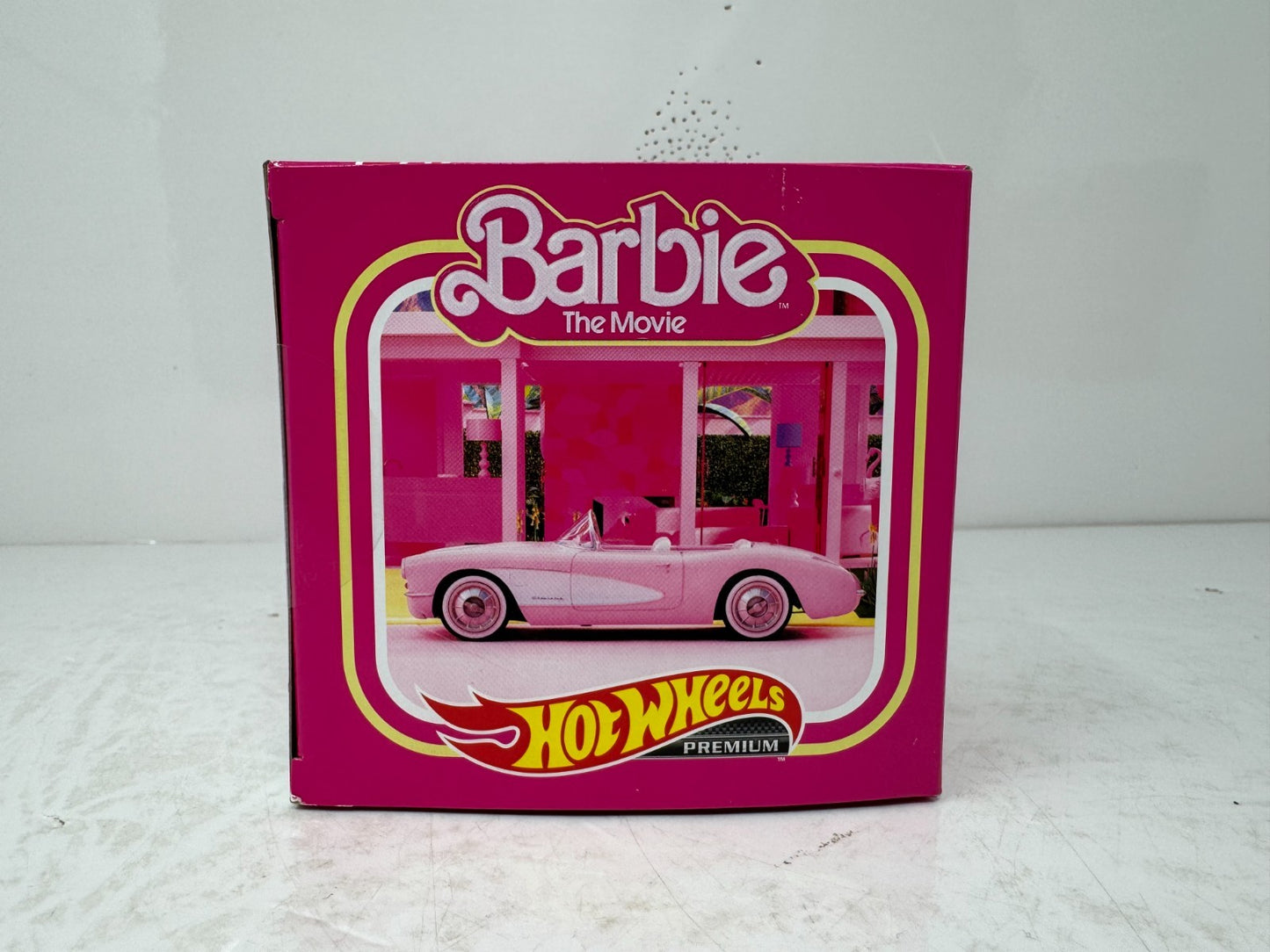 Hot Wheels Premium Barbie The Movie 1956 Corvette Collector Set 1:64 Diecast