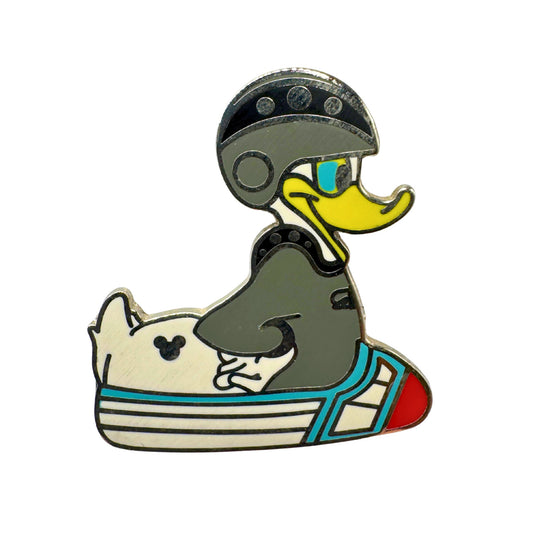 WDW Disney Space Mountain Donald Duck Hidden Mickey Trading Pin DC2S10